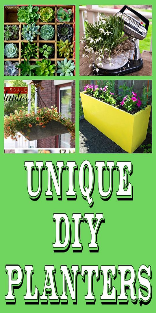 Unique DIY Planters DIY Home Sweet Home